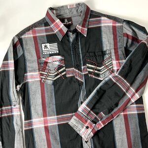 Men’s Red Ape button down shirt